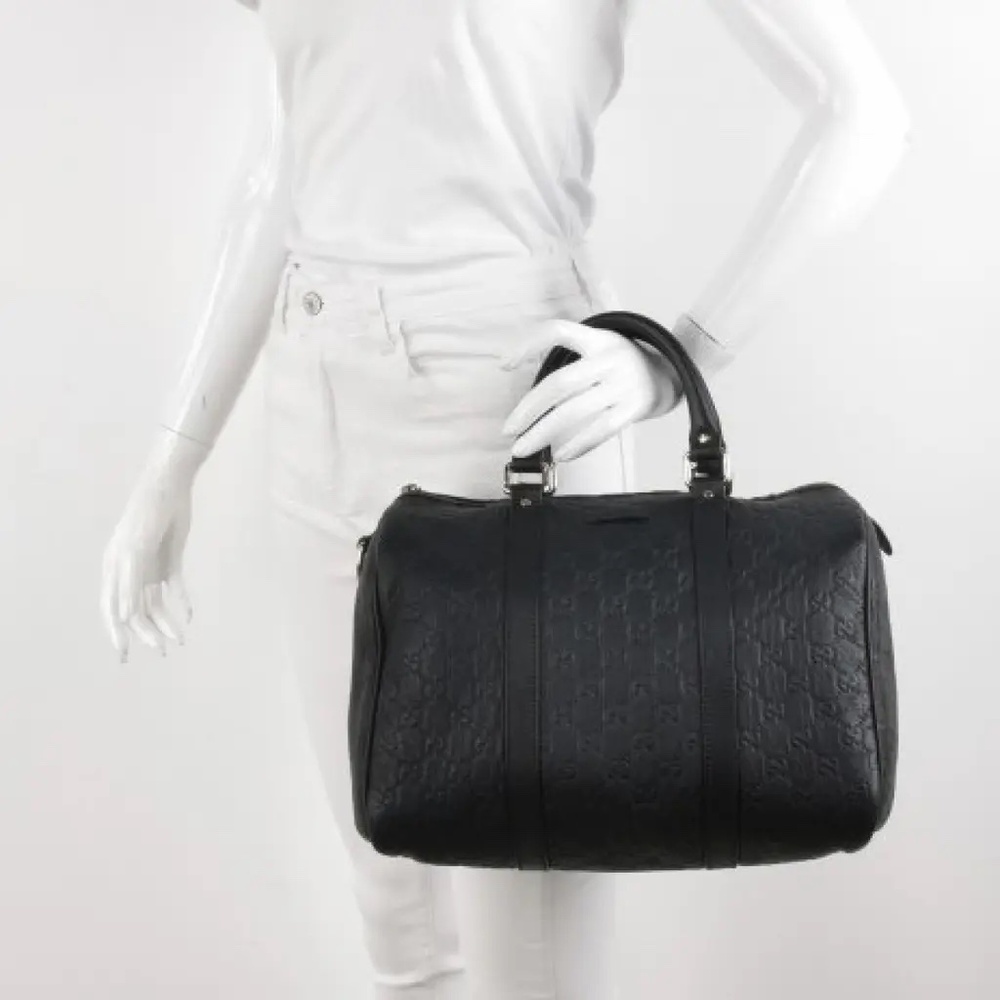 GUCCI Boston Leather Tote - Picture 2 of 10